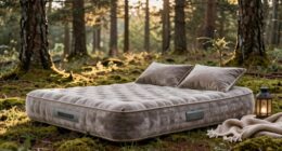 luxurious outdoor sleeping experience