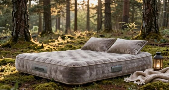 luxurious outdoor sleeping experience
