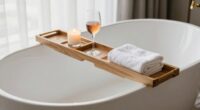 luxurious photogenic bathtub trays