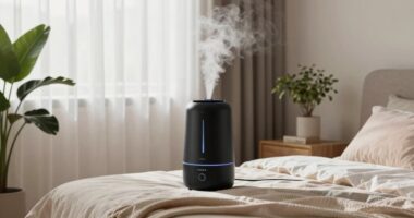 luxury bedroom wellness ambiance