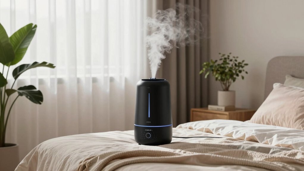 luxury bedroom wellness ambiance