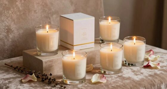 luxury candle set upgrade