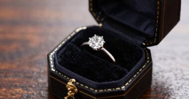 luxury engagement ring box