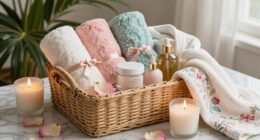 luxury spa gift basket