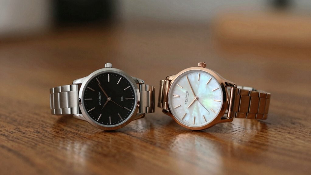matching romantic watch set