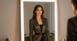 mirror with built in lighting