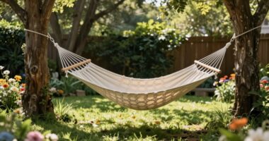 outdoor hammock with stand