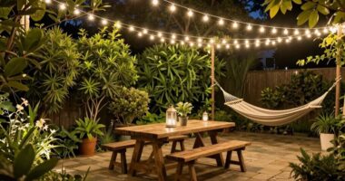 outdoor string lights selection
