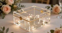 premium acrylic wedding box