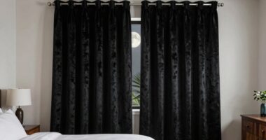 premium blackout bedroom curtains