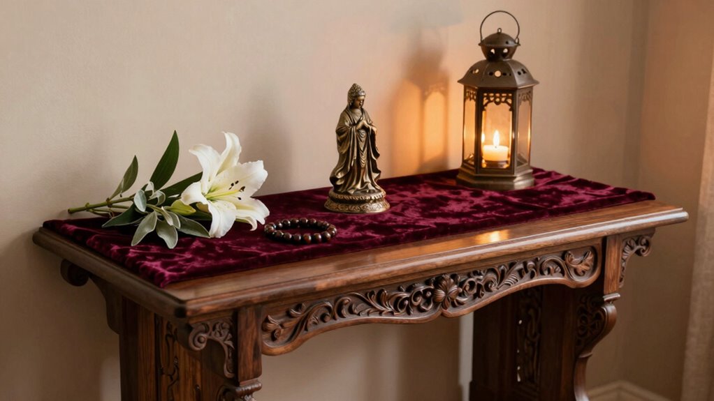 purposeful altar material selection