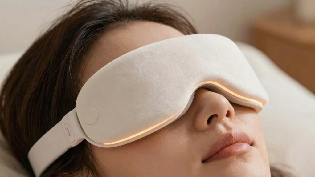 relaxing heated eye therapy