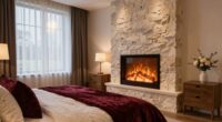 romantic bedroom fireplace upgrade