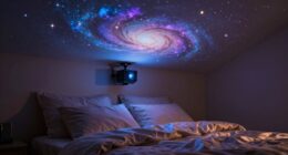 romantic bedroom galaxy projector
