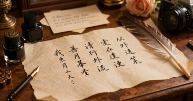 romantic calligraphy hobby revival