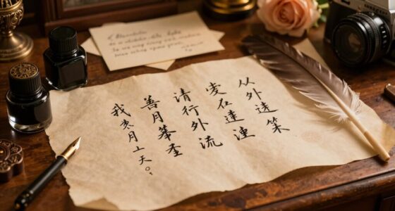 romantic calligraphy hobby revival