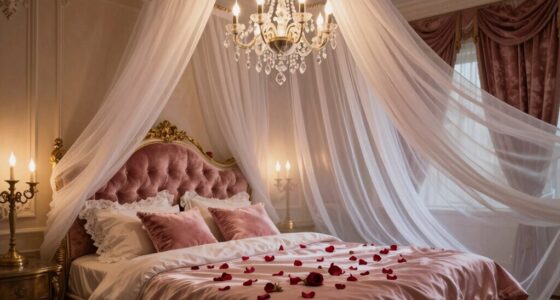 romantic canopy bed design
