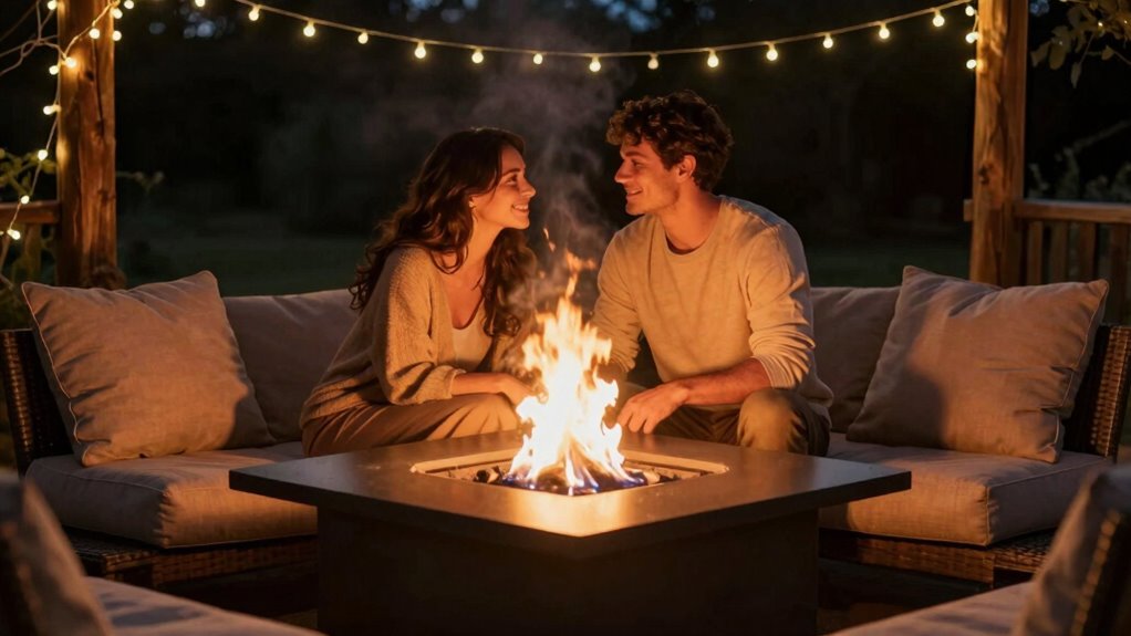 romantic outdoor cozy gatherings