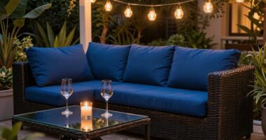 romantic outdoor seating upgrade