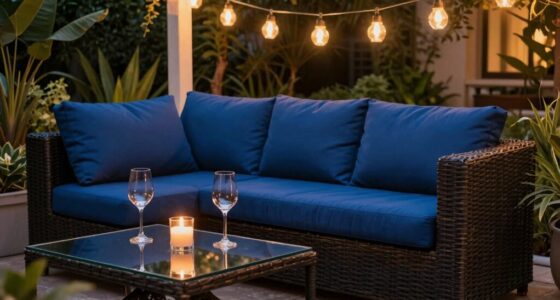 romantic outdoor seating upgrade