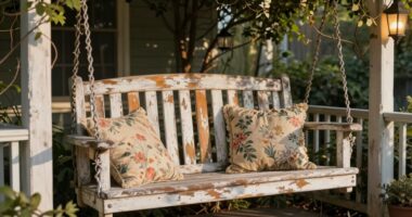 romantic vintage outdoor furniture