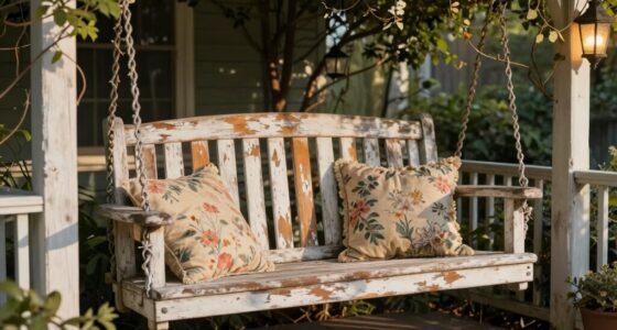 romantic vintage outdoor furniture
