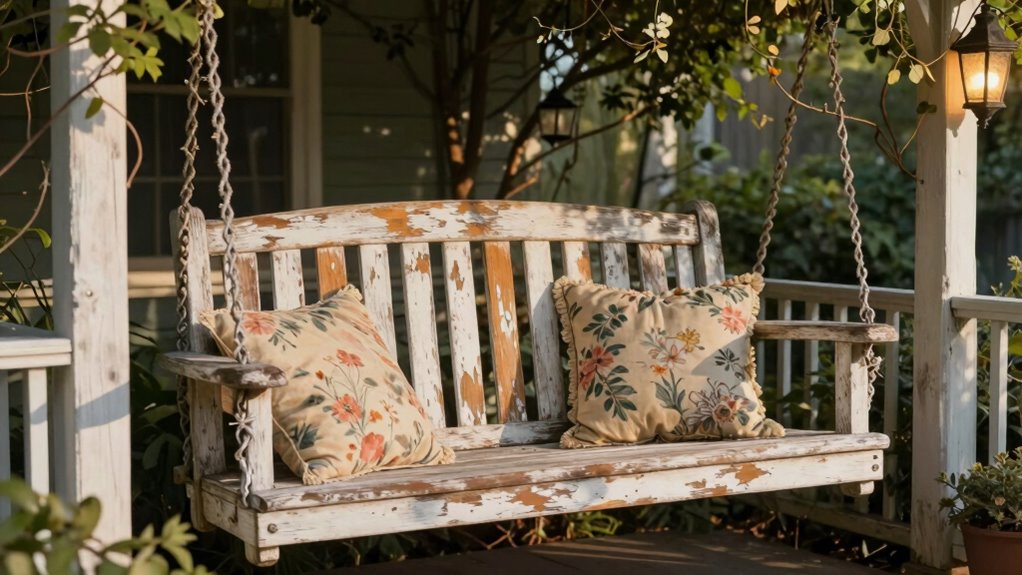 romantic vintage outdoor furniture