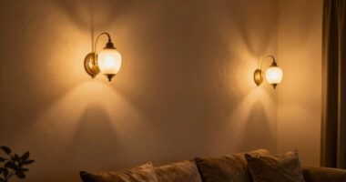 romantic wall sconce lighting