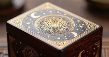 sacred artistic card packaging