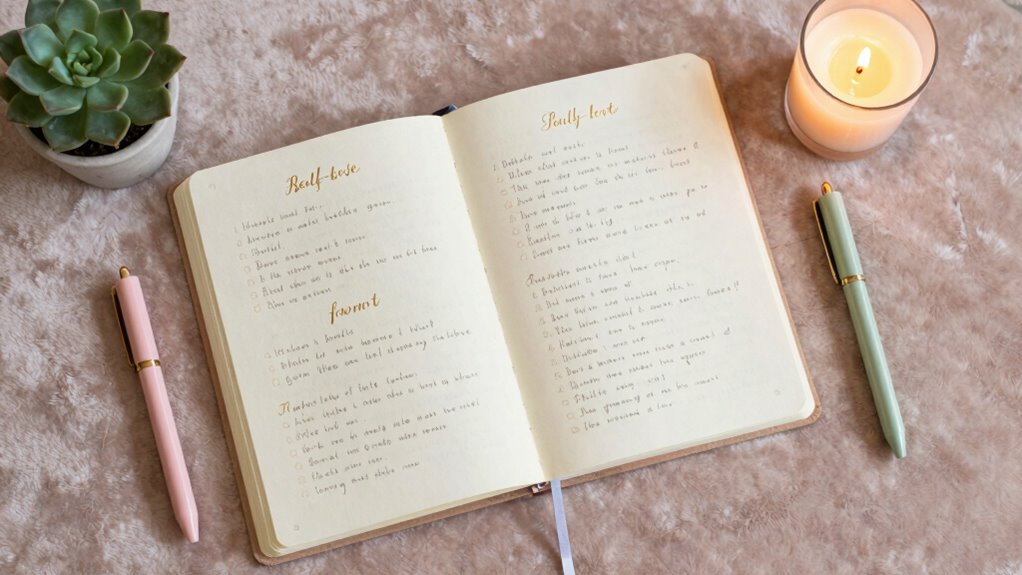 self love journaling promotes mindfulness