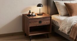 stylish charging nightstands