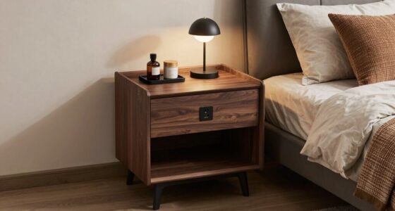 stylish charging nightstands