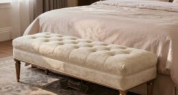 stylish storage romantic bench