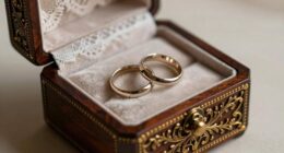 timeless wedding keepsake box