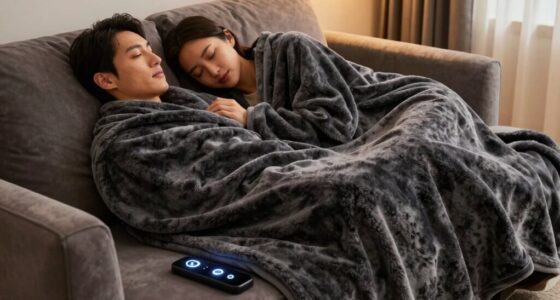 warm spacious couple s blanket