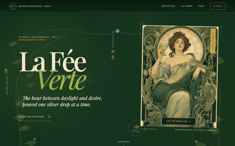 La Fée Verte — The Green Hour, Paris